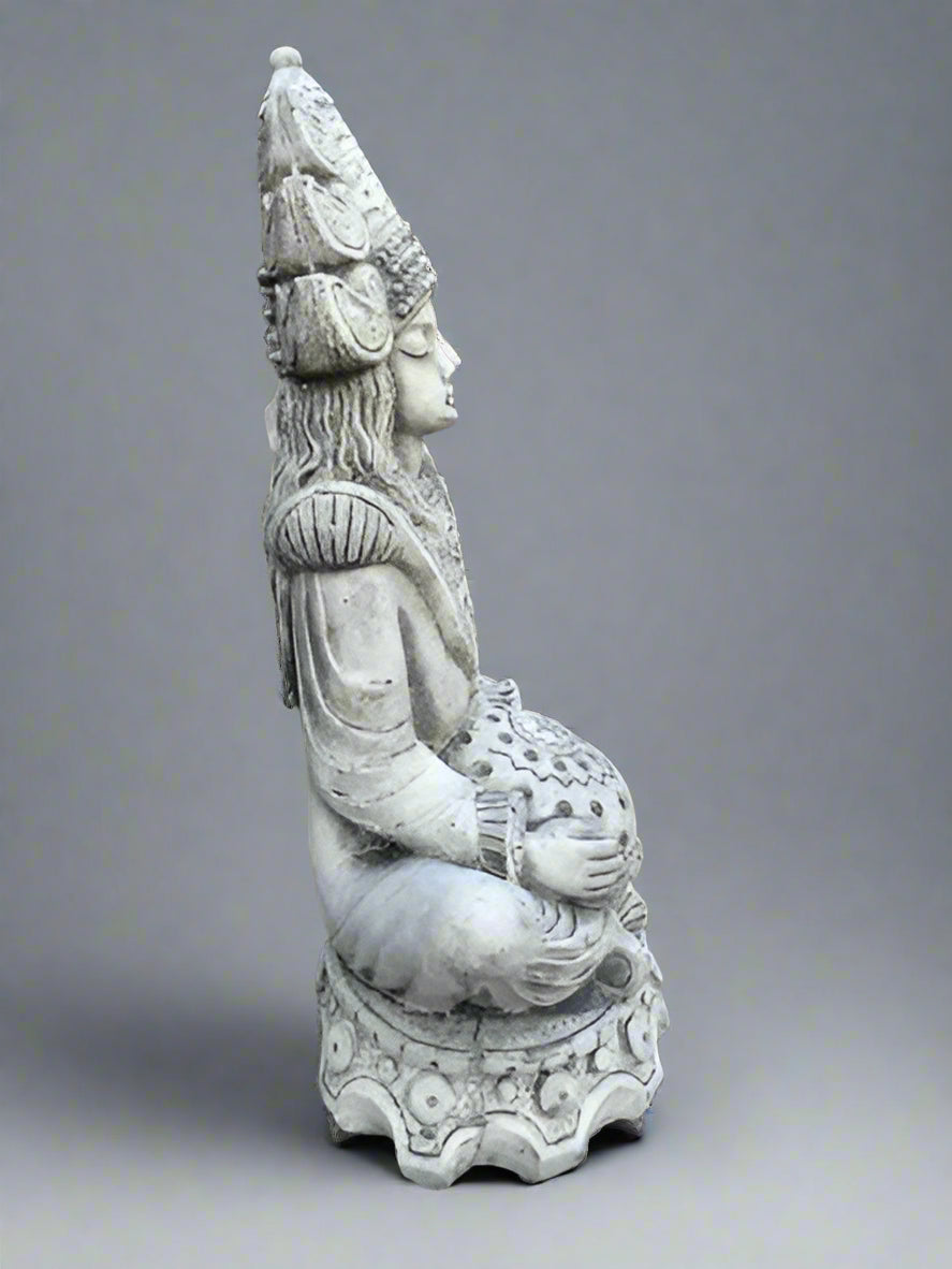 Stone Thai Goddess Statue