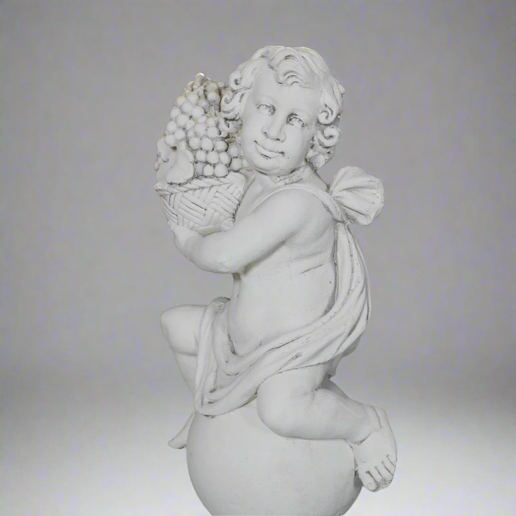 White Stone Four Seasons Statues