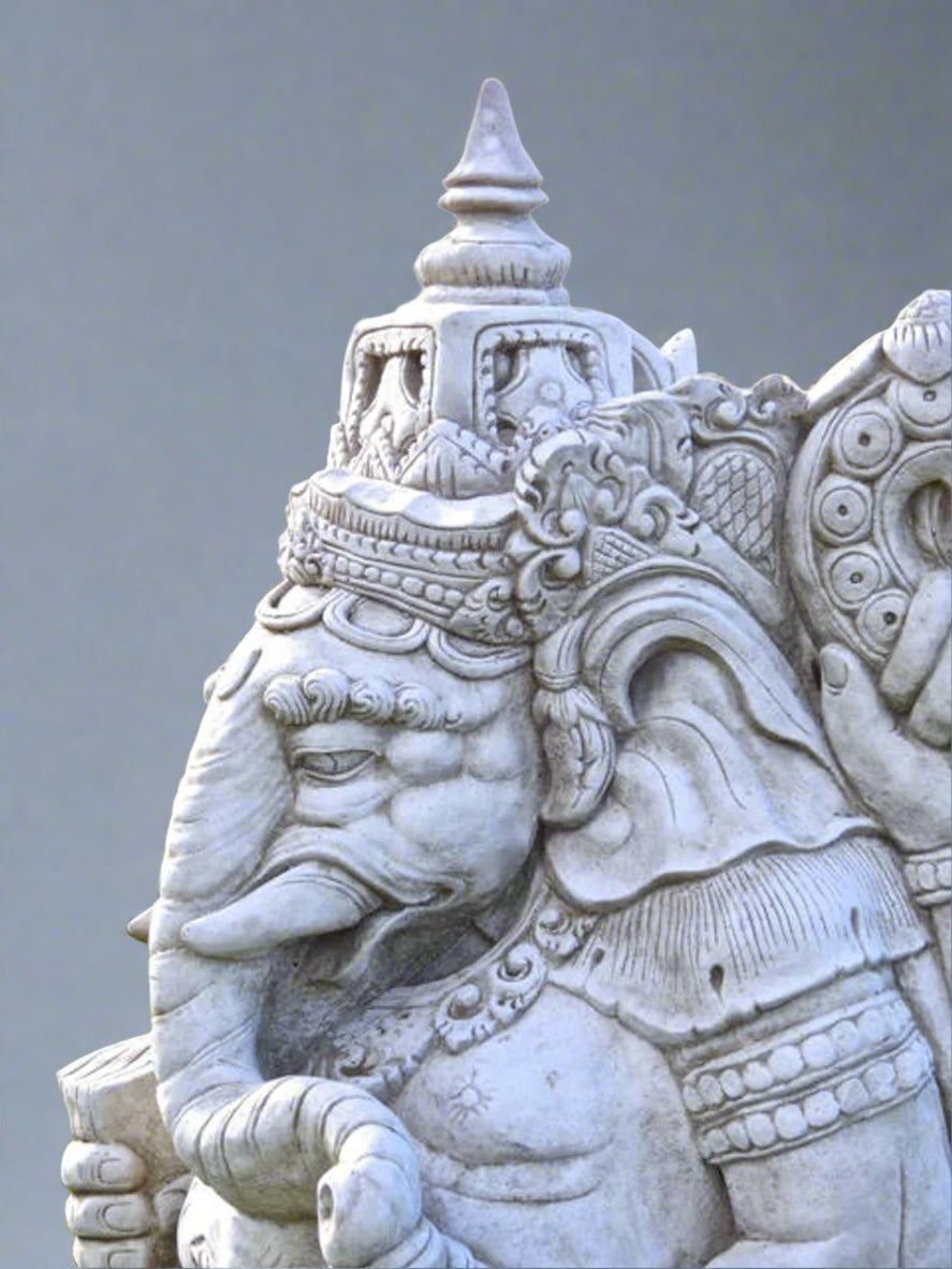 Large Stone Ganesh Statue