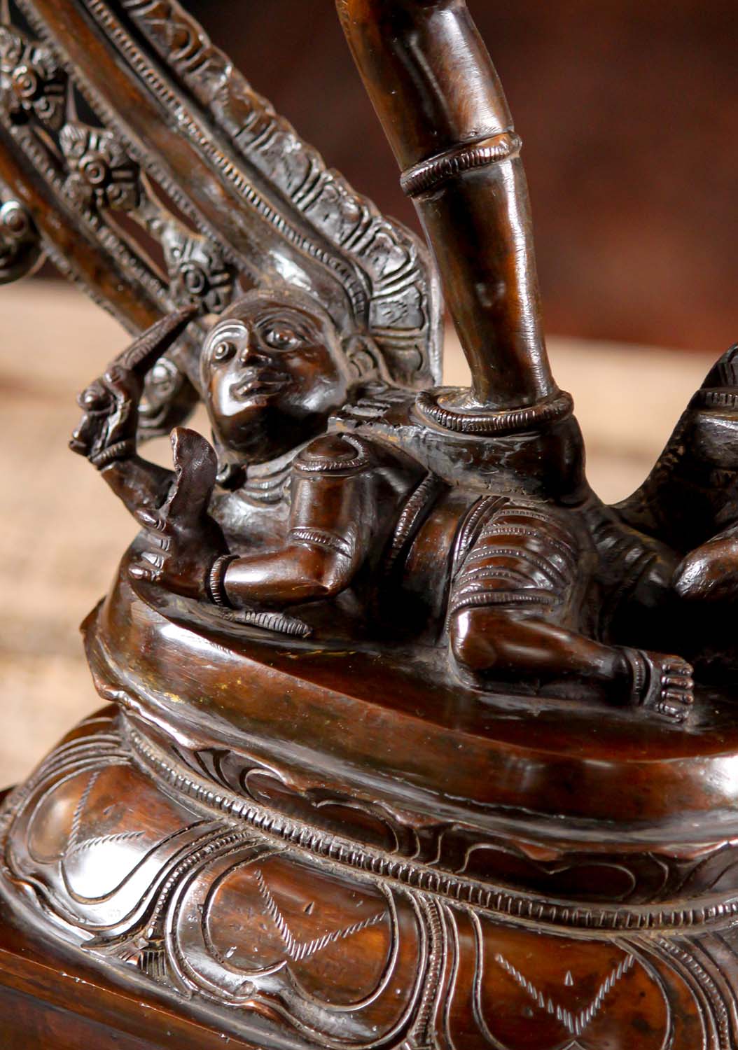 Brass Dancing Shiva Statue 