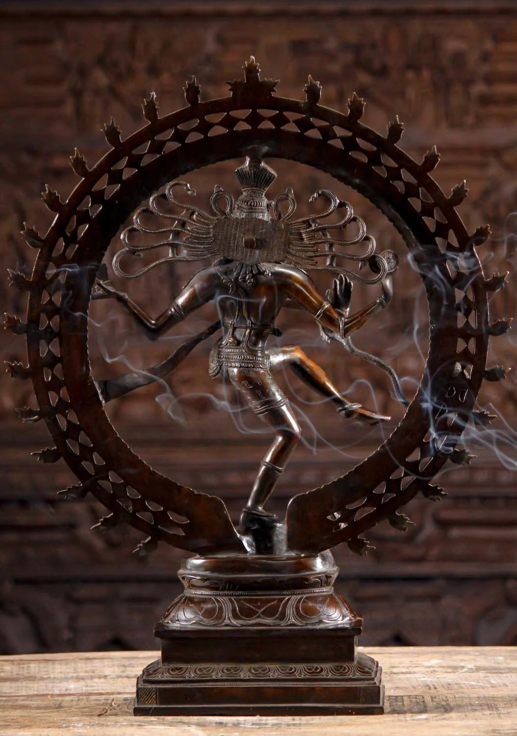 Brass Dancing Shiva Statue 