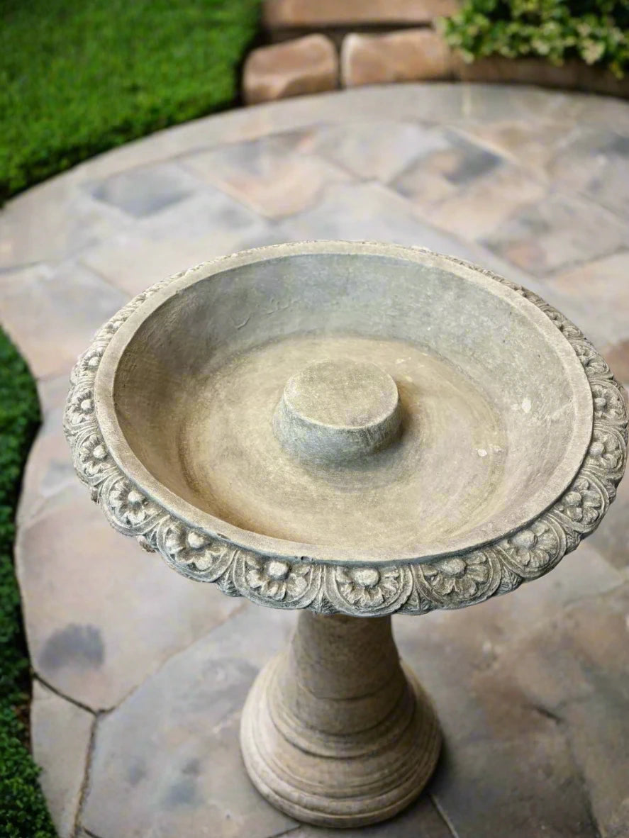 Stone Replacement Bird Bath Top