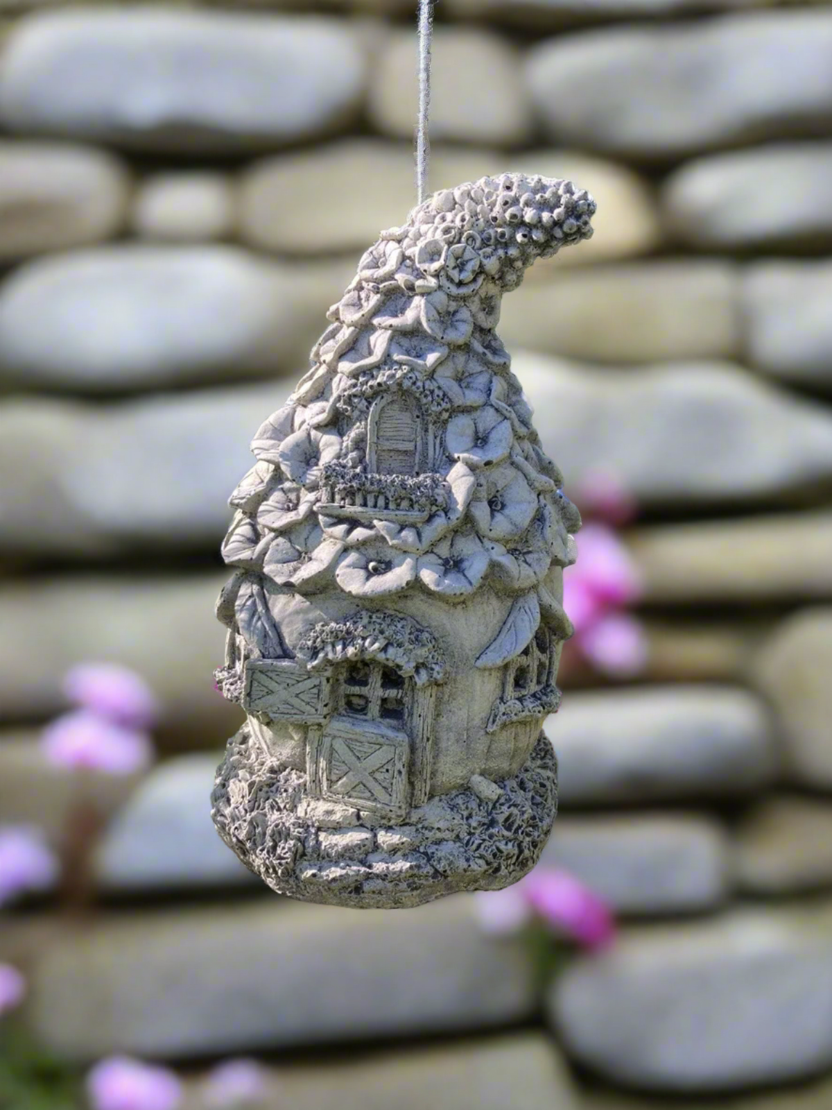 Stone Fairy Cottage Ornament