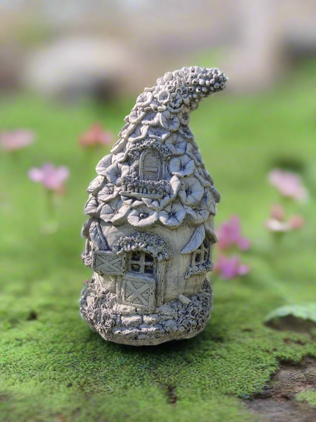 Stone Fairy Cottage Ornament