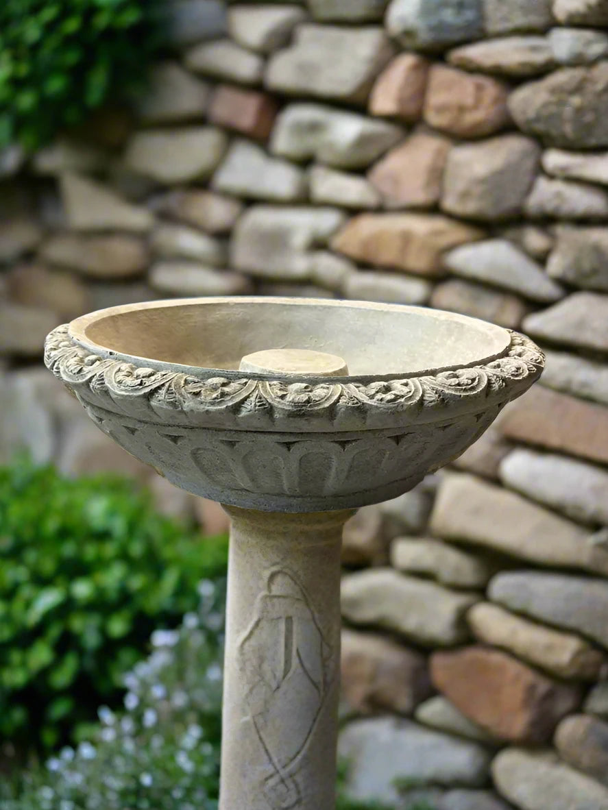 Stone Replacement Bird Bath Top