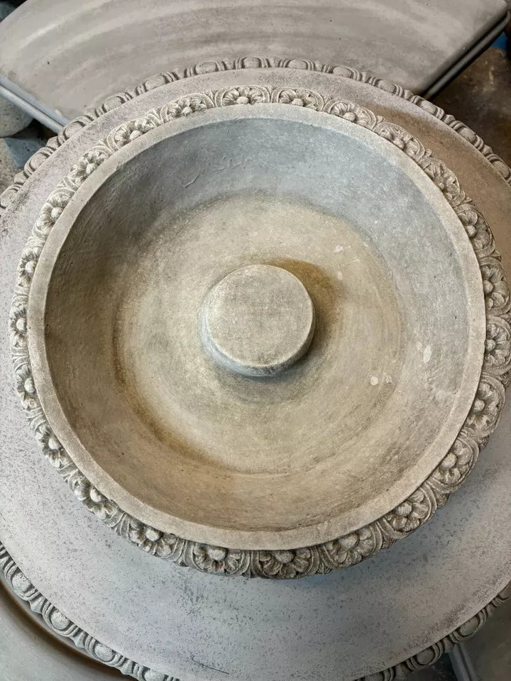 Stone Replacement Bird Bath Top