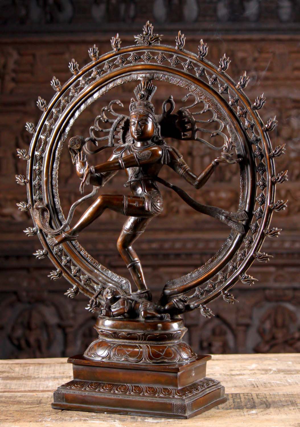 Brass Dancing Shiva Statue 