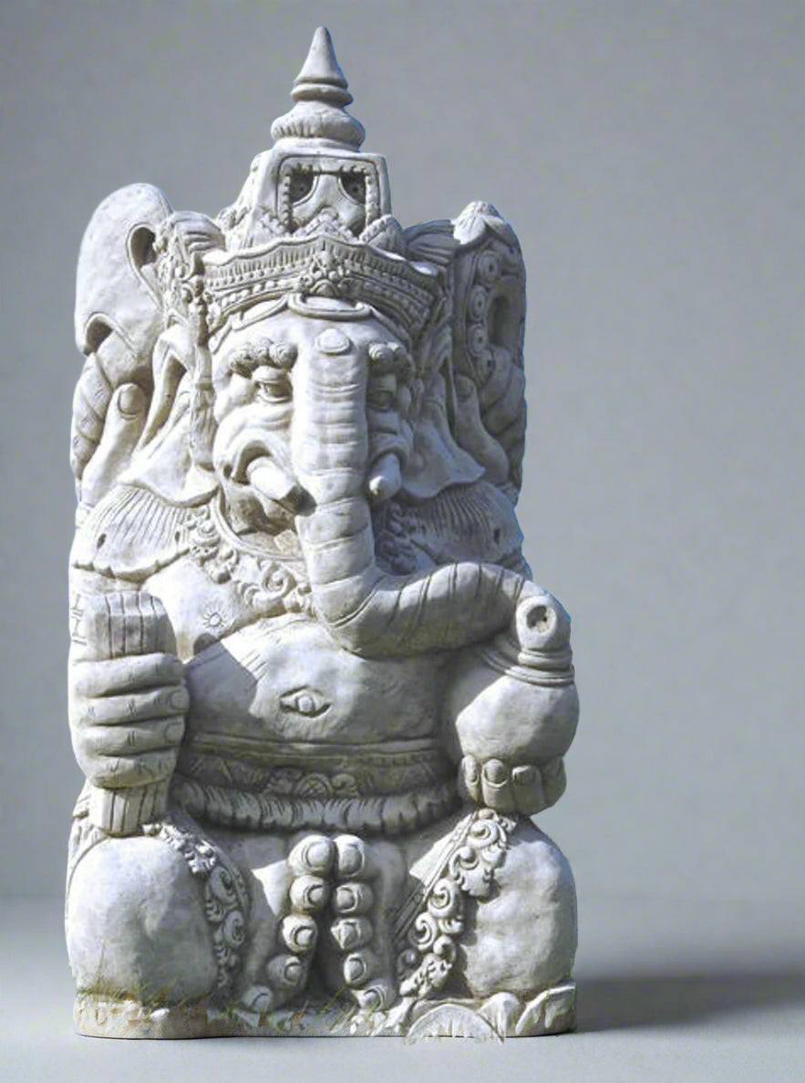 Large Stone Ganesh Statue