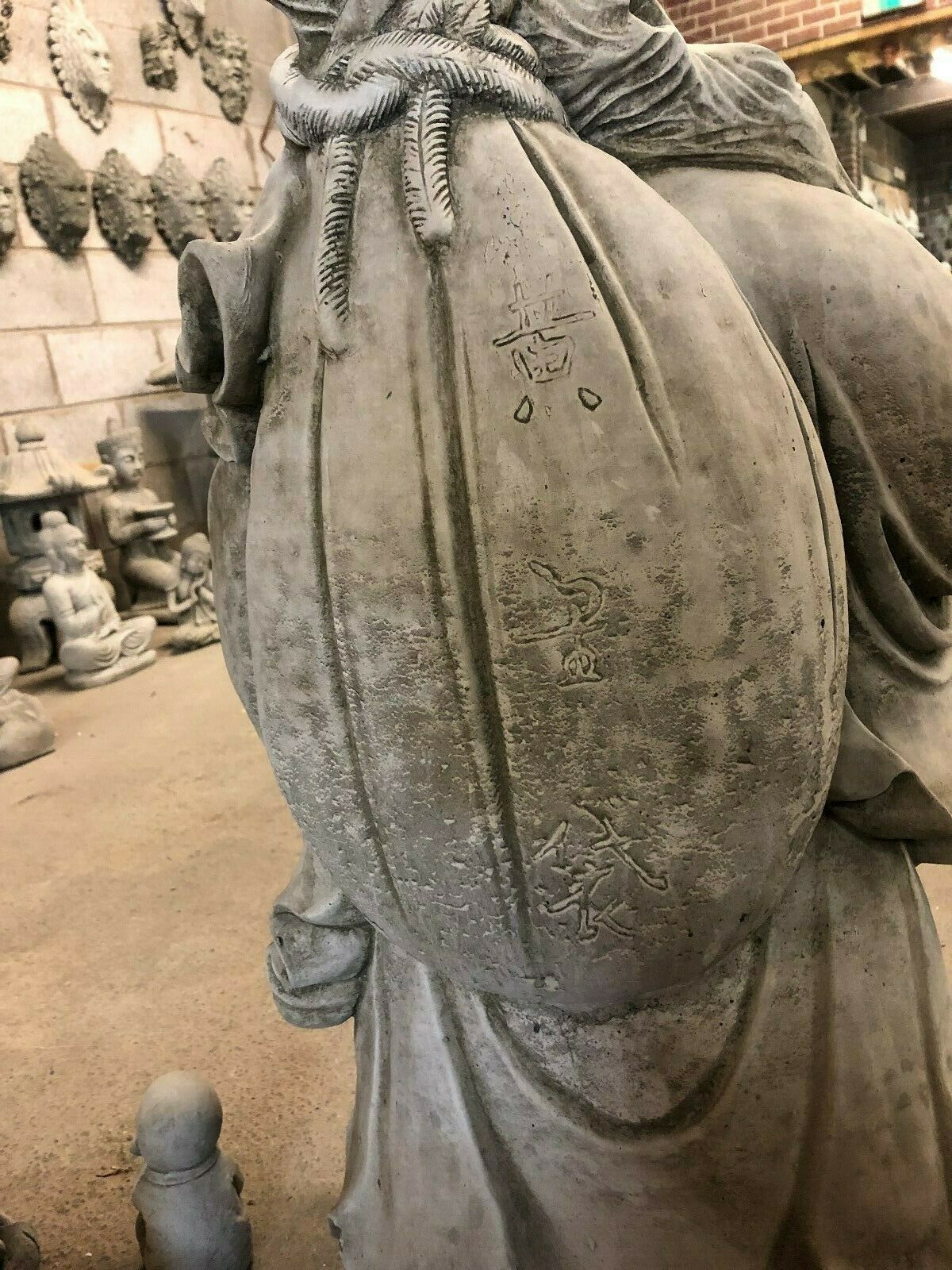 Stunning Stone Travelling Buddha Garden Statue