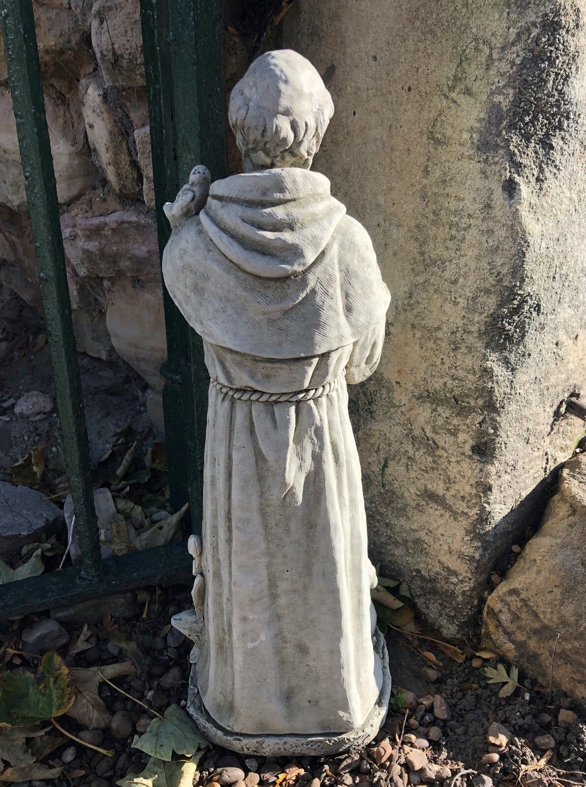 Stone St Francis Statue 