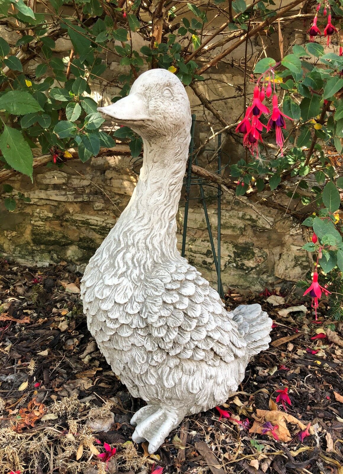 Stone Goose Statue