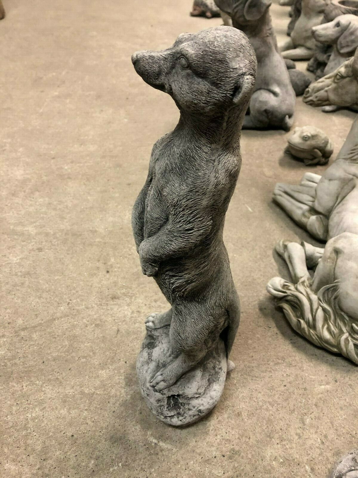 Stone Standing Meerkat Ornament 